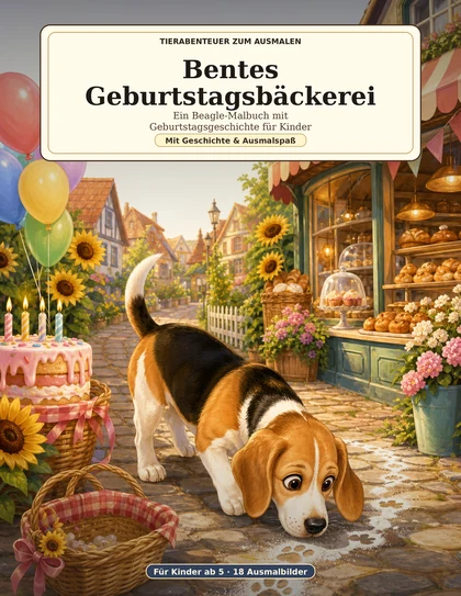 Cover Bentes Geburtstagsbäckerei