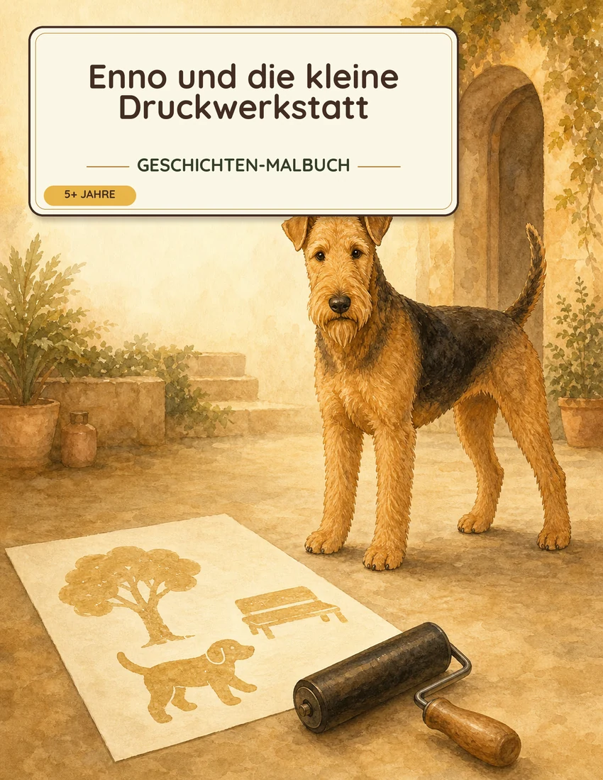 Cover Enno und die kleine Druckwerkstatt