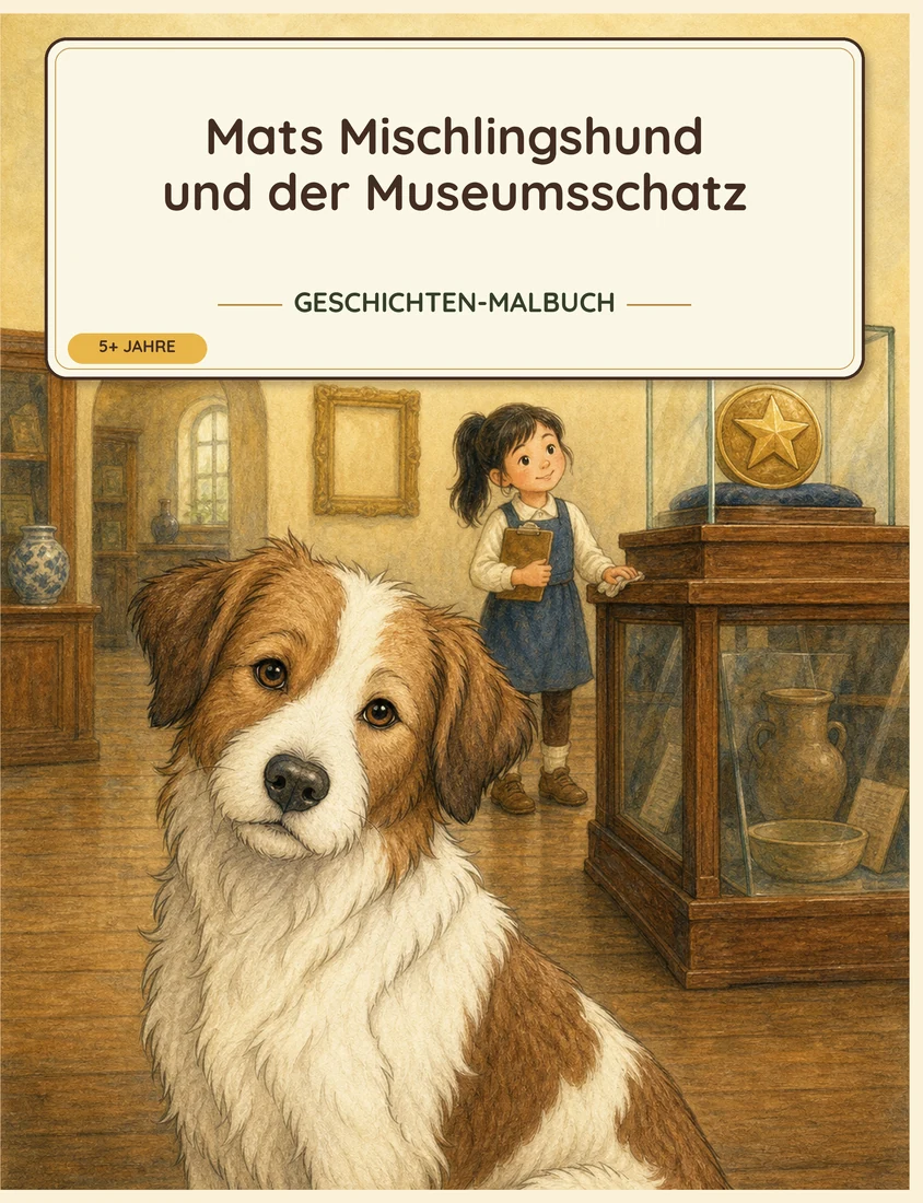 Cover Mats Mischlingshund und der Museumsschatz