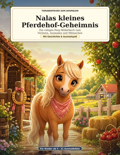 Cover Nalas kleines Pferdehof-Geheimnis