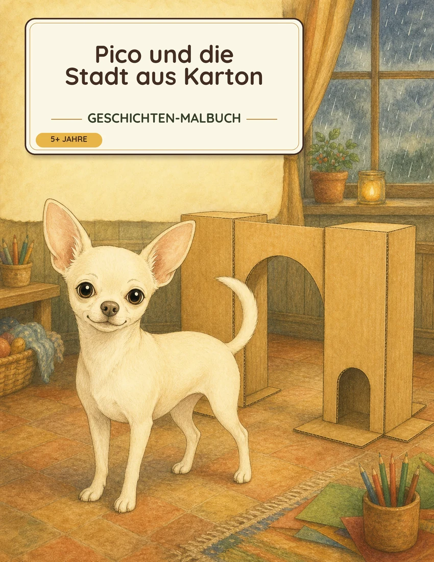 Cover Pico und die Stadt aus Karton